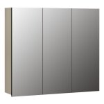 Calicosy - armoire de toilette 3 portes miroir l90 cm - purebliss Calicosy - armoire de toilette 3 portes miroir l90 cm - purebliss