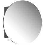 Armoire de toilette loki, anthracite, 60x60cm avec 2 compartiments, vicco