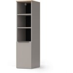 Armoire universelle wido, gr�ge, 30. 2x120cm avec une porte, vicco