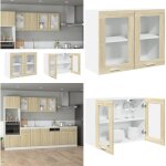 Vidaxl - armoire en verre suspendue chêne sonoma 80x31x60 cm aggloméré - armoire suspendu - vitrine murale ... Vidaxl - armoire en verre suspendue chêne sonoma 80x31x60 cm aggloméré - armoire suspendu - vitrine murale ...