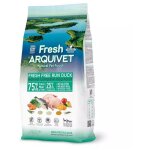 Arquivet - canard frais aux poissons de mer - nourriture semi - humide pour chien - 10kg