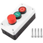 A arret d'urgence nc no bouton poussoir momentane rouge et le vert passe - ccykxa