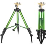 Arroseur � impact sur tr�pied avec t�te d'arrosage en laiton pour cour, pelouse, jardin, irrigation de ...