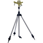 Arroseur jardin sprinkler tr�pied t�lescopique irrigation jusqu'� 24m 360� embout pulv�risation irrigateur ...