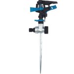 Arroseur � pulsation, arroseur de pelouse, pour arrosage jusqu'� 530 m�, arroseur circulaire 360�, pour ...