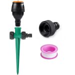 Lafomukea - arroseur rotatif  360 pour l'irrigation, systme de pulvrisation, couverture de pulvrisation, ...