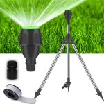 Arroseur sur trpied, arroseur oscillant, pistolet arrosage jardin, arroseur de jardin sur trpied tlescopiqu ...