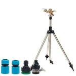 Arroseur sur tr�pied, arroseur oscillant, pistolet arrosage jardin, arroseur de jardin sur tr�pied t�lescopiqu ...
