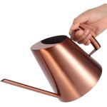 Arrosoir pot solide en acier inoxydable avec bec long pour bonsa� int�rieur plantes jardin vert plante ...