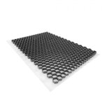 Art garden - stabilisateur de gravier 0, 96 m - gris - 120 x 80 x 3 cm gris - easystab - lot de 10m ...