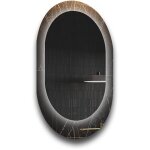 Artforma - miroir de salle de bain led 50x80 cm avec clairage lumiere illumination lumineux miroir avec ...