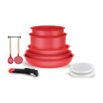 Arthur martin - batterie de cuisine amr41 - batterie de cuisine 10 pieces - tous feux dont induction