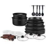 Arthur martin - batterie de cuisine - tous feux dont induction am0530 - aluminium - anti - adh�sif - ...