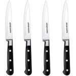 Arthur martin - coffret de couteaux amc1650 - 4 couteaux  steak - 4 pices - noir