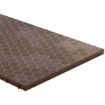 Artplast - dalle de sol clipsable marron taupe 116 x 76 x 3 cm polypropyl�ne rev�tement de sol modulable ...