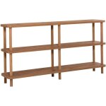 Asir group llc - console en agglomr zen taille 2 : 150 x 35 x 74, 9 cm