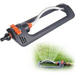 Coavas - asperseur arrosage, arroseur oscillant pour l'irrigation jusqu' 250 m, arroseurs pour jardin ...