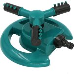 Asperseur rotatif 360� pour gazon, asperseur de jardin � raccord rapide, asperseur rotatif automatique ...