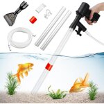 Aspirateur de d�bris pour aquarium, nettoyeur d'aquarium, nettoyeur de fond, accessoires pour le changement ...