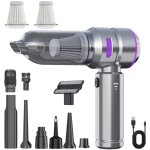 Aspirateur � main sans fil, rechargeable, mini aspirateur pour voiture, maison et poils d'animaux. performance ...