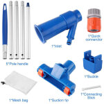 Aspirateur piscine, aspirateur � jet de piscine avec tige, portable aspirateur accessoires de nettoyage ...