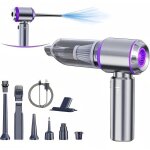 Aspirateur souffleur 4 - en - 1 sans fil, 20000pa - moteur brushless pour voiture, maison, bureau