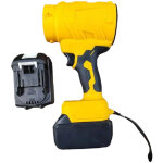 Aspirateur souffleur batterie 21v - aspirateur souffleur broyeur de feuilles sans fil - pour jardin et ...