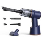 Aspirateur de voiture et de maison 2 en 1 80000pa, chargement sans fil, souffleur � haute pression, souffleur ...