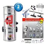 Aspiration centralisée avec sac otto bull aura 300 inox (jusqu'à 300 m²), garantie 2 ans + set inter ... Aspiration centralisée avec sac otto bull aura 300 inox (jusqu'à 300 m²), garantie 2 ans + set inter ...
