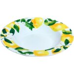 Signes grimalt - assiette creuse citron avec bote cadeau ? idale pour cadeaux et dcoration de cuisine, ...