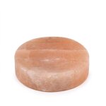 Assiette de cuisson au sel de l'himalaya - ronde - 20x20x5cm - vendu par 1