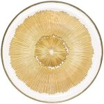 Assiette dessert celeste dor d21xh2cm atmosphera crateur d'intrieur