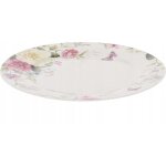 Assiette  dessert en porcelaine 21 cm motif floral