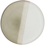 Assiette dessert sahara beige d20, 5xh2, 1cm - atmosphera cr�ateur d'int�rieur