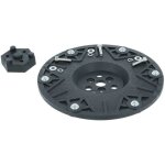 Assiette de lame tondeuses � gazon remplacement pour kress 59002471 pour - noir - vhbw