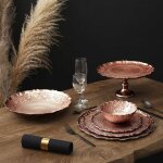 Assiette mirage verre d32cm