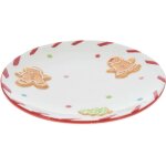 Assiette de nol gingerbread, 16 cm