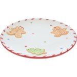 Assiette de nol gingerbread, 24 cm