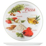 Assiette � pizza assortie � 33 cm