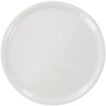 Assiette � pizza en porcelaine blanche 280 mm saturnia napoli - lot de 6