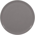 Hendi - assiette  pizza spciale en porcelaine, gris fonc, diamtre. 31 cm - lot de 6 pices.