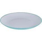 Assiette plate 25cm collection pastel menthe