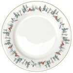 Assiette plate 26. 5 cm - chalet - easy life