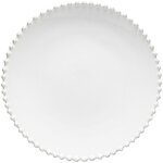 Assiette plate � 28, 4 cm pearl blanc - lot de 6 - costa nova