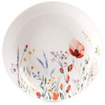 Assiette plate profonde maki en porcelaine, 20, 5 cm, 600 ml