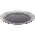 Assiette plate en verre lakris, � 32 cm