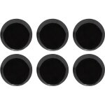 Assiettes en porcelaine noire (lot de 6) Assiettes en porcelaine noire (lot de 6)