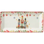 Paris prix - assiette de présentation de noël 'casse - noisette' 33cm blanc Paris prix - assiette de présentation de noël 'casse - noisette' 33cm blanc