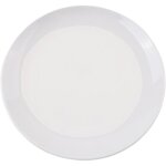 Assiette ronde en mlamine -  17, 7 cm - lot de 10
