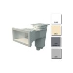 Skimmer prestige 17, 5 l astral, grande meurtrire - piscine bton / linergris anthracite - vis vis parker ...